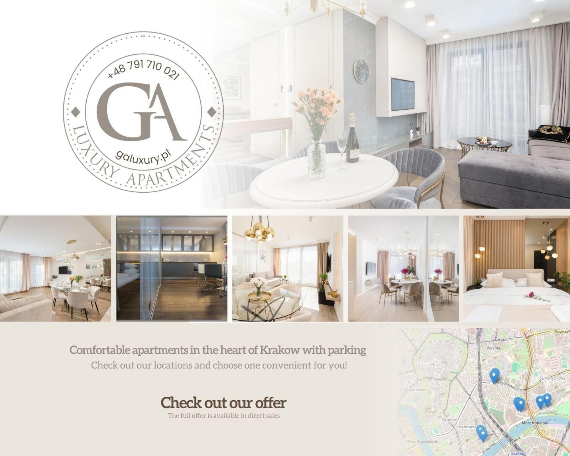 Ga Luxury Apartments W21 Krasków Eksteriør bilde